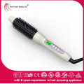 Quick heat and recover professional hot hair brush,detangling brush